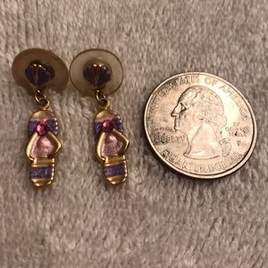 💕2 for $15💕flip flop earrings